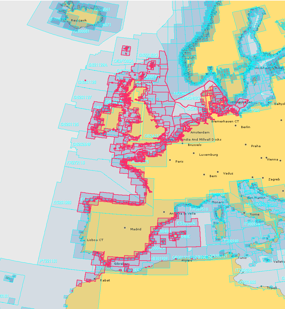 Danish Nautical Charts