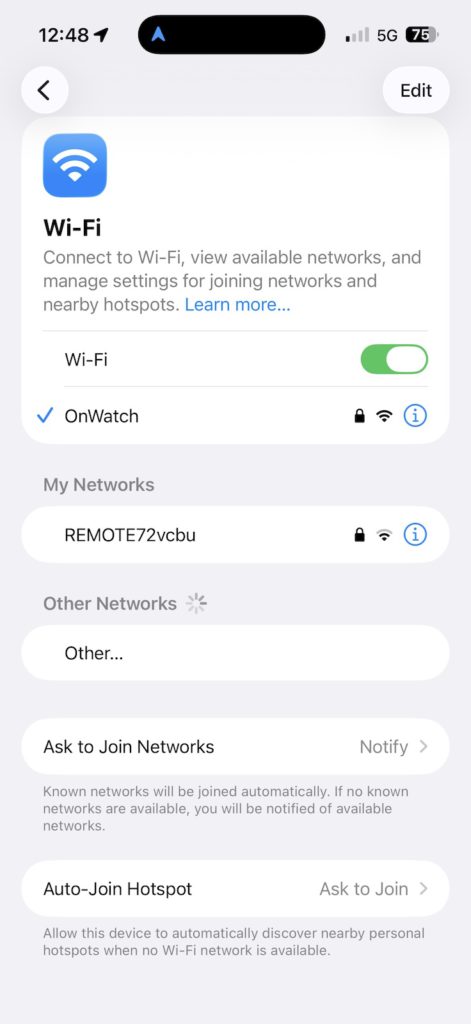 OnWatch Wifi